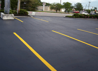 Visit the Sealcoating and Parking Lot Striping Services Image Gallery